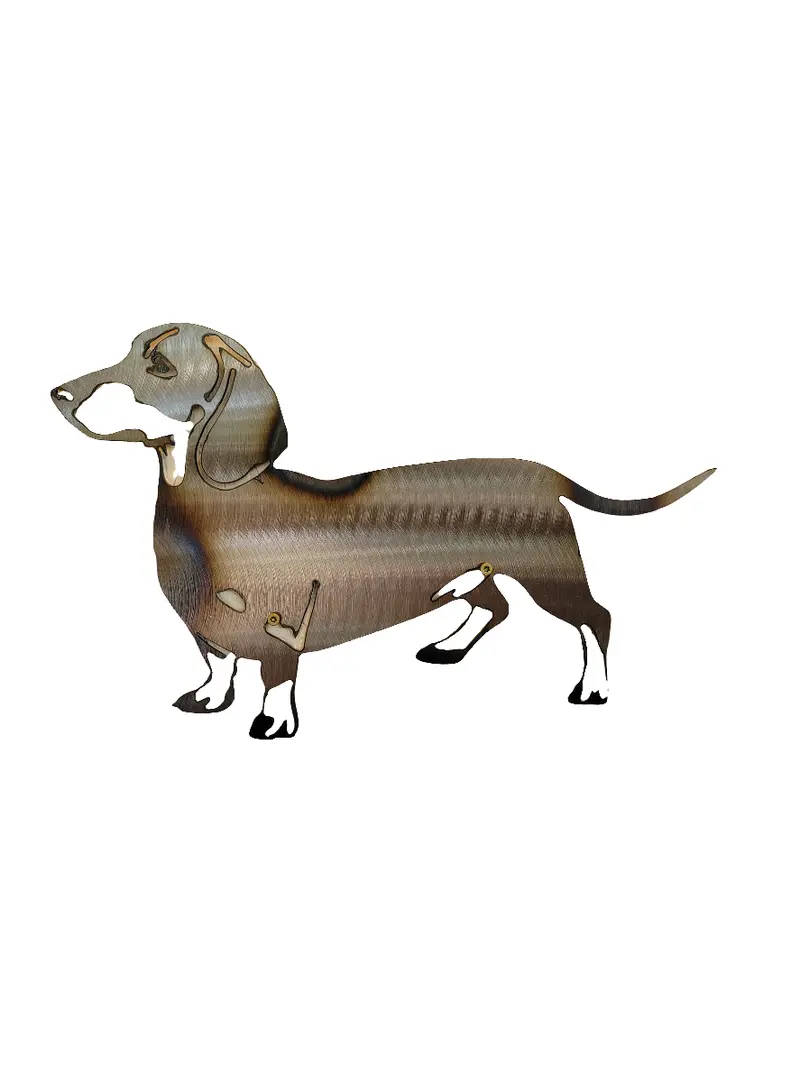 Dachshund Minimalist Wall Art Decoration 1