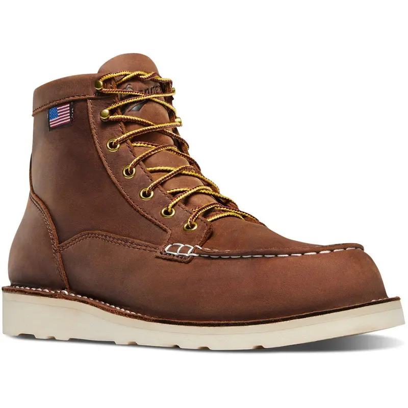 Danner Bull Run Tobacco Moc Toe Work Boot – Soft Toe, Style 15573 1
