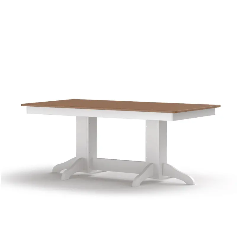 Daybreak Newport Hdpe 6-Foot Outdoor Dining Table 1