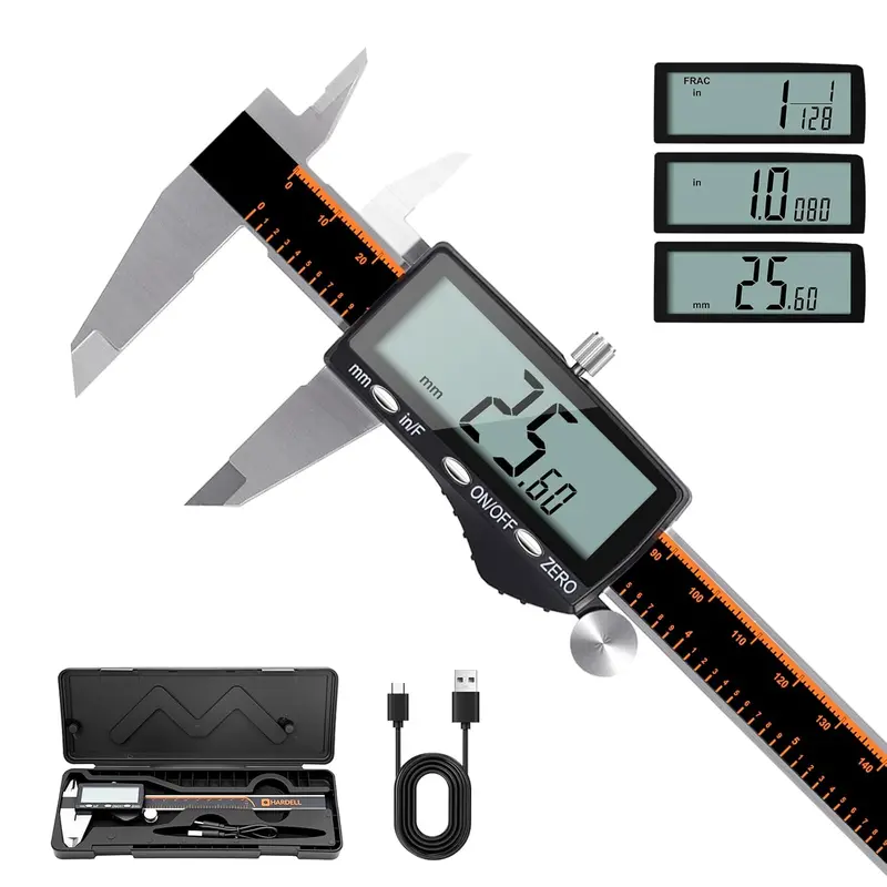 Digital Rechargeable Caliper For Makers, Diy Projects & 3D Printing 1