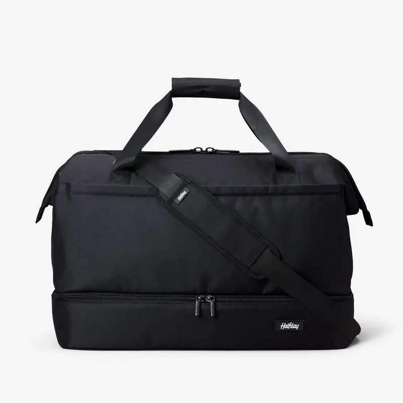 Double-Deck Weekender Bag – 40L Compact Travel Duffel 3