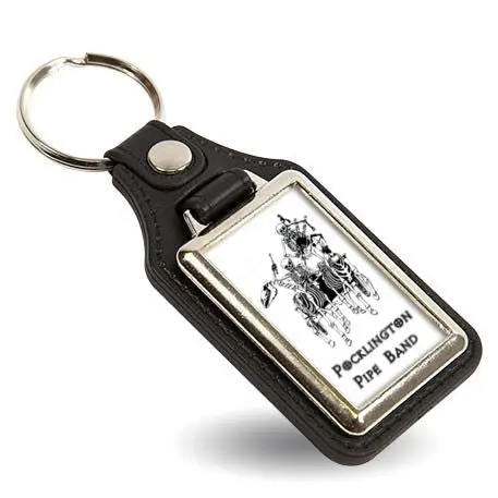 East Riding Pipe Band Skeleton-Themed Keychain 1
