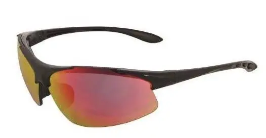 Erb Commandos Red Reflective Lens Safety Glasses – Model #18611 1