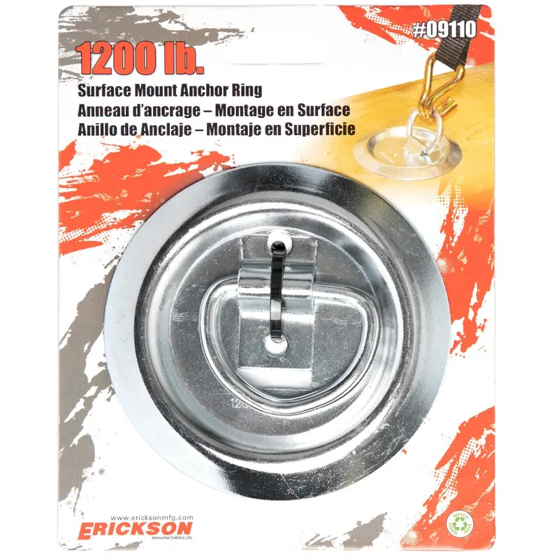 Erickson 1200 Lb Surface-Mount Tie-Down Anchor 1