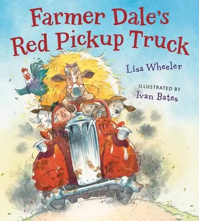 Farmer Dale’S Red Pickup Truck – Vehicle-Themed Board Book For Toddlers 1