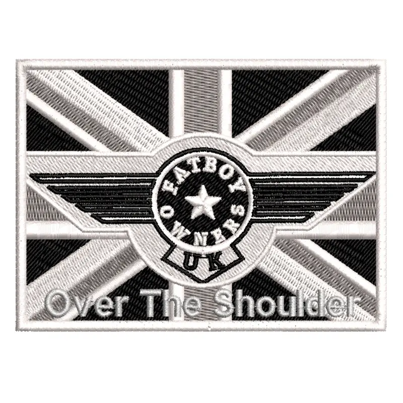 Fatboy Owners 15Cm Over-The-Shoulder Badge – Free £2 Delivery 1
