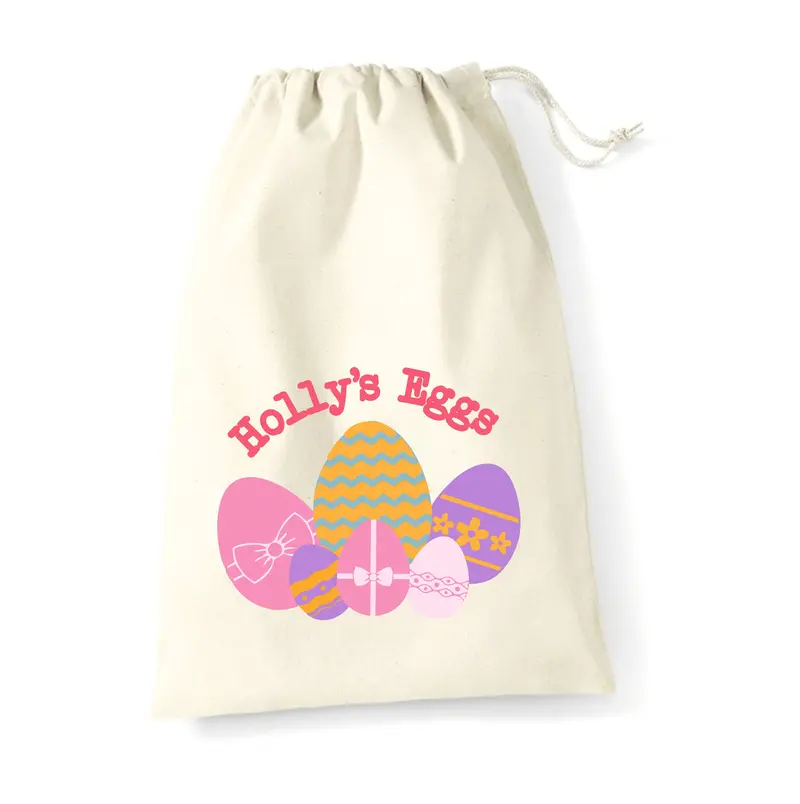 Festive Easter Egg Carry Sack 1