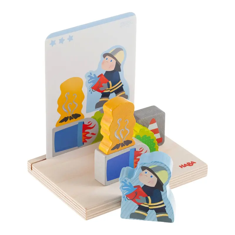 Fire Brigade Themed Stacking Toy For Toddlers 1