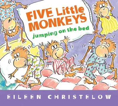 Five Little Monkeys Jumping On The Bed – Soft Touch Board Book 1
