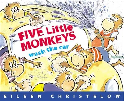 Five Little Monkeys Wash The Car: A Playful Rhyme For Young Readers 1