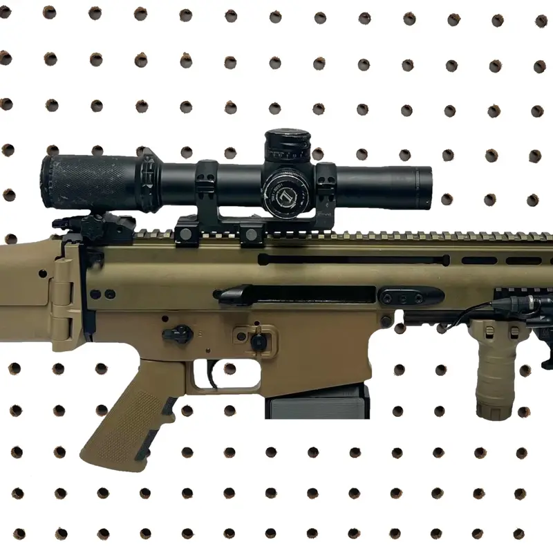 Fn Scar-17 Pegboard Magwell Mount – Modular Rifle Organization For Skådis & Vaultek 1