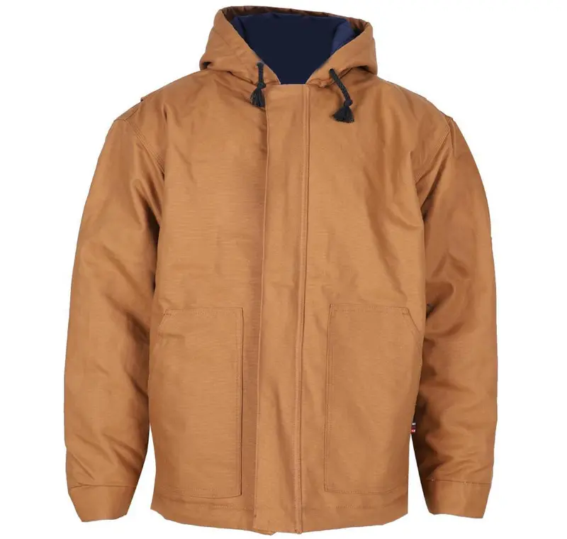 Forge Fr Insulated Duck Jacket Featuring Removable Hood 1