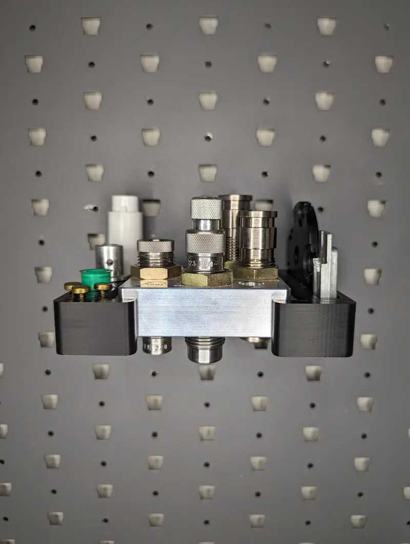 Gallowtech-Ready Dillon 550/650/750 Toolhead Mount For Precision Reloading Racks 1