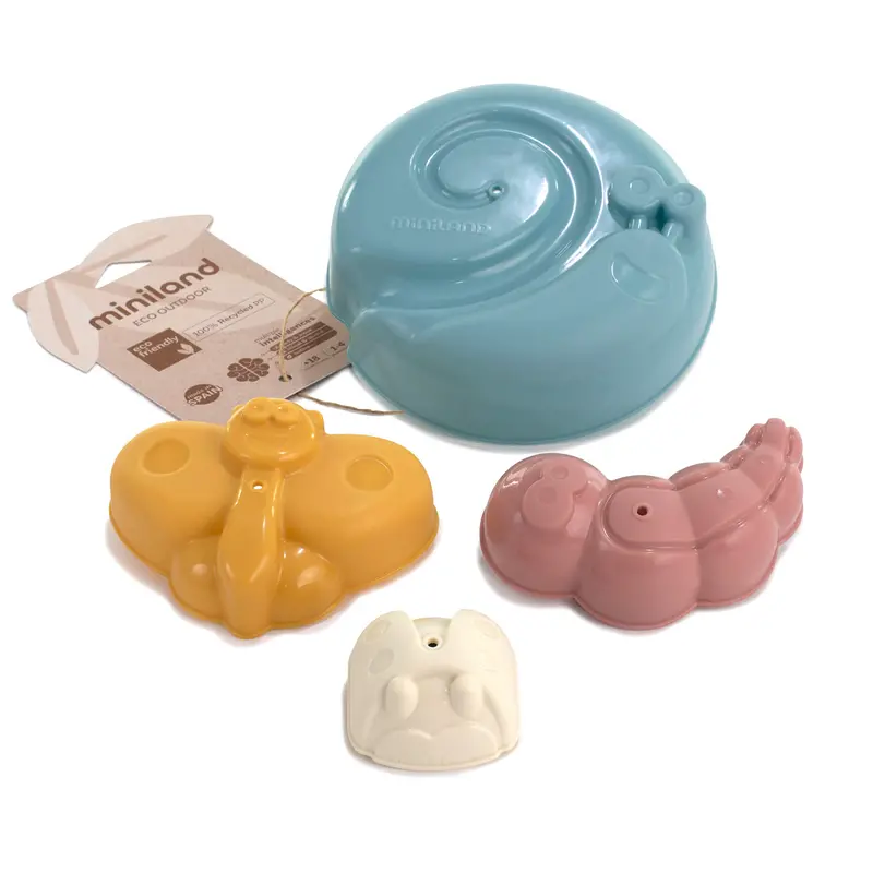 Garden Critters Sand Mold Set – Sustainable Design 1