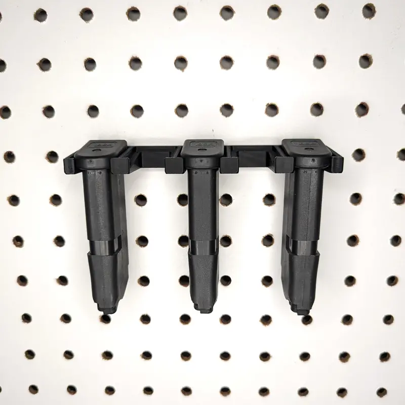 Glock 42 Magazine Mount For Pegboard, Ikea Skadis, Wall Control & Vaultek Panels 1