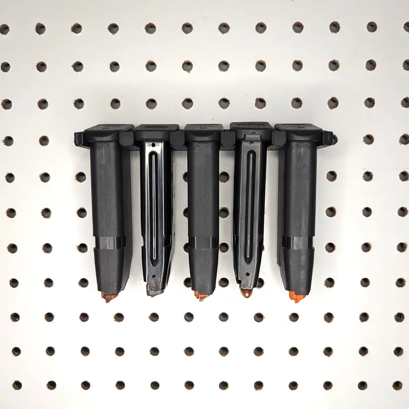 Glock 43X & 48 Magazine Pegboard Mount For Ikea Skadis & Wall Control 1