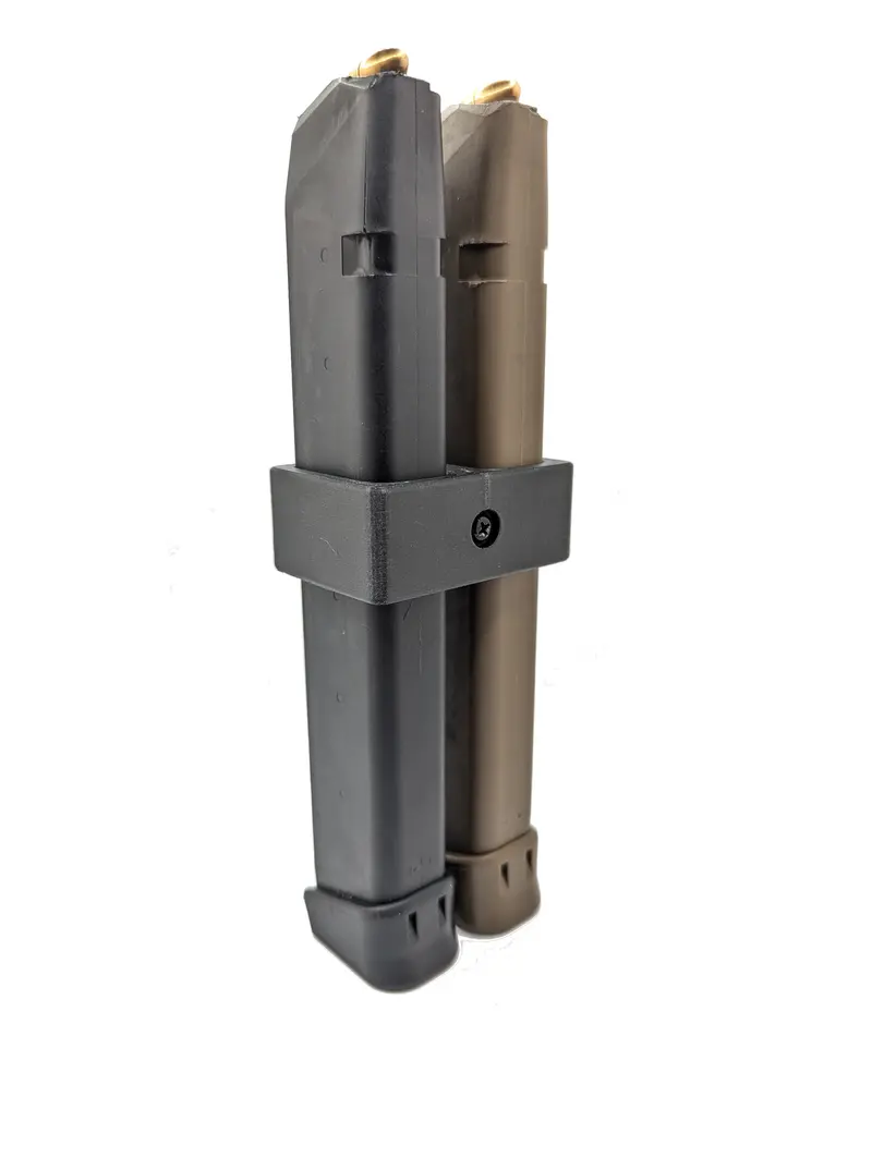 Glock 9Mm / .357 / .40 Magazine Coupler – Double-Stack Carrier Adapter 1