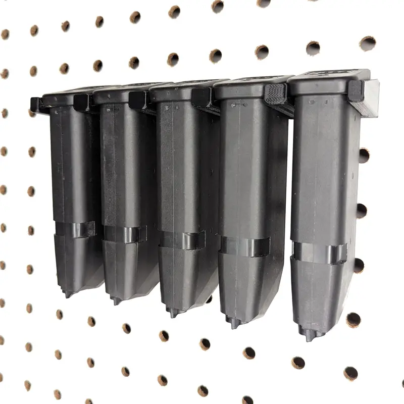 Glock 9Mm/.357/.40 Magazine Pegboard Mount For Skadis & Vaultek 1