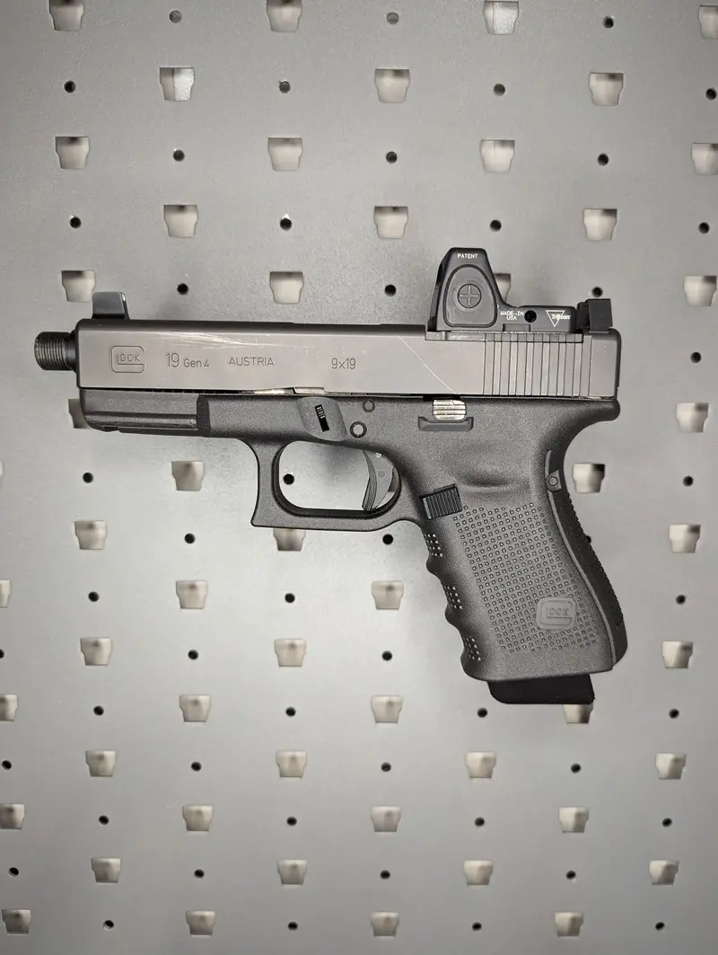 Glock 9Mm/40/357 Magwell Mount For Gallowtech Racks – Precision Firearm Mount 1