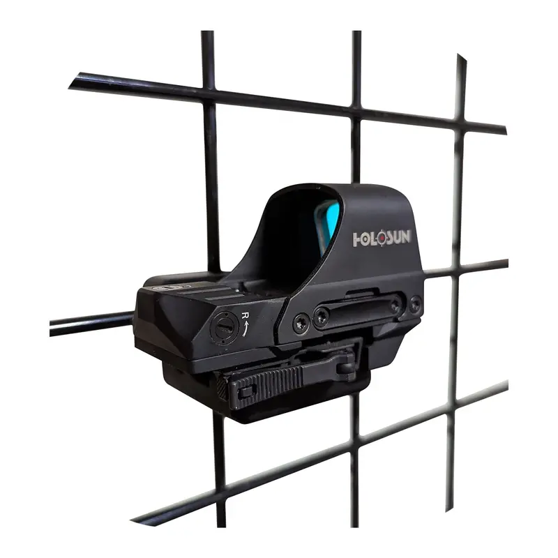 Gridwall-Integrated Picatinny Rail Accessory Mount 1