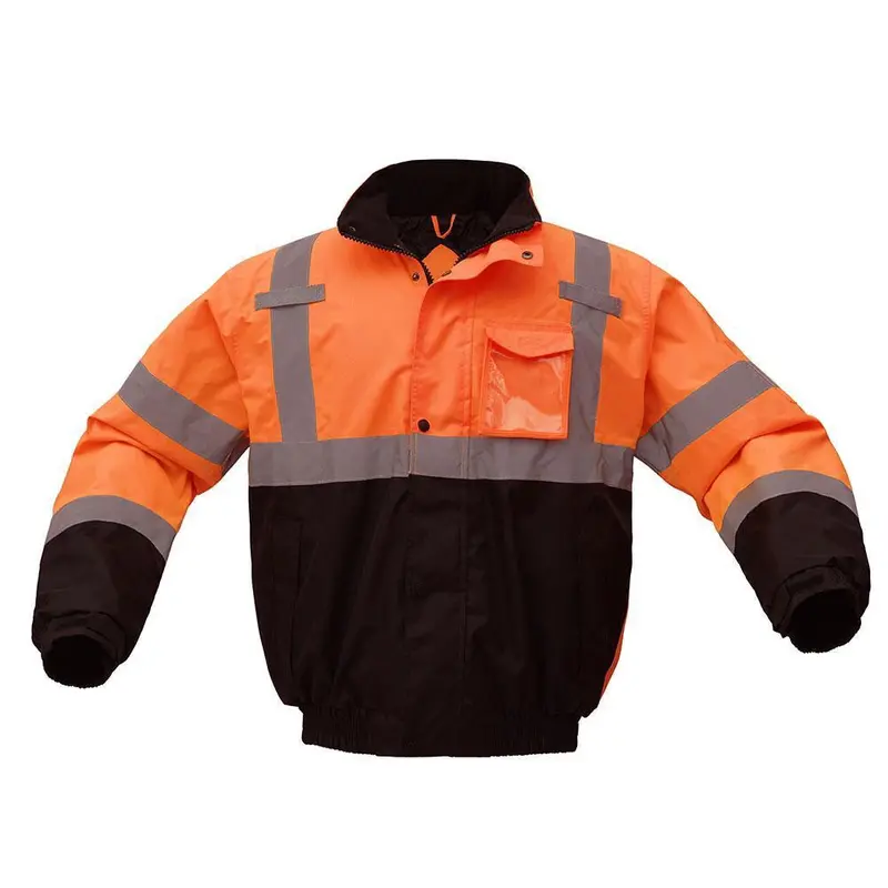 Gss Safety Waterproof Class 3 Bomber-Style Hi-Vis Jacket – Hvo Series 1