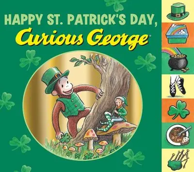 Happy St. Patrick’S Day, Curious George – Holiday-Themed Tabbed Board Book 1