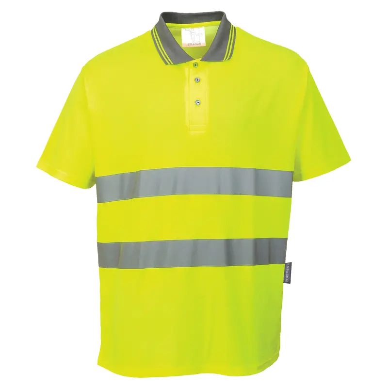 High-Visibility Cotton Polo Shirt 1