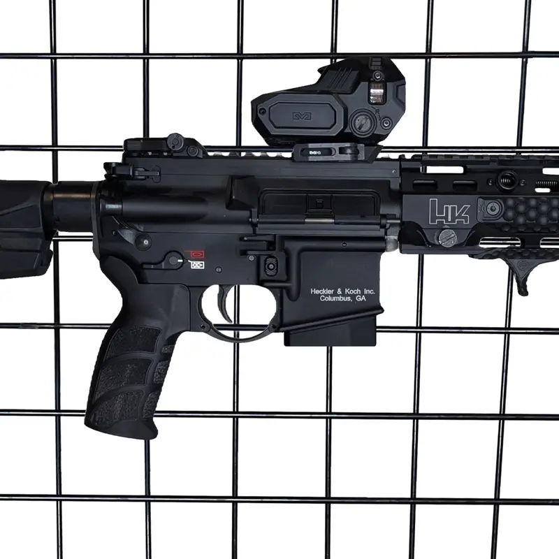 Hk 416 / Mr556 Magwell Mount For Gridwall – Rifle Storage Stand 1