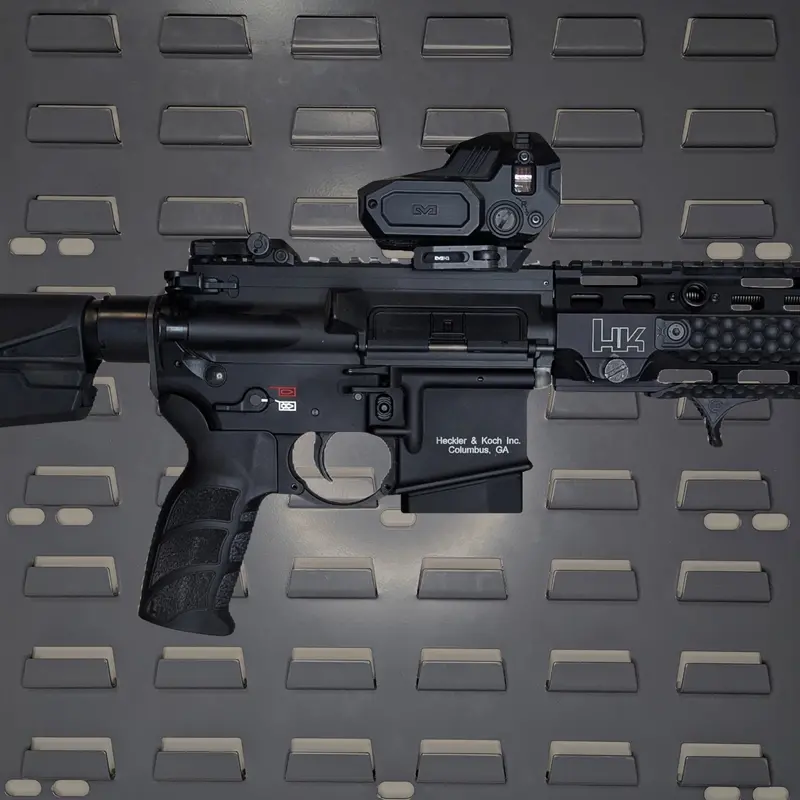 Hk 416 / Mr556 Magwell Mount For Secureit Racks – Rifle Organizer 1