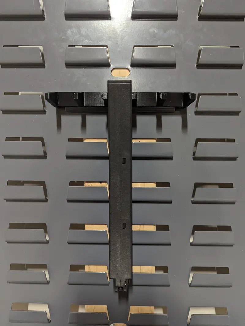 Hk Mp5 .22 Magazine Mount For Secureit And Akro-Mils Wall Racks 1