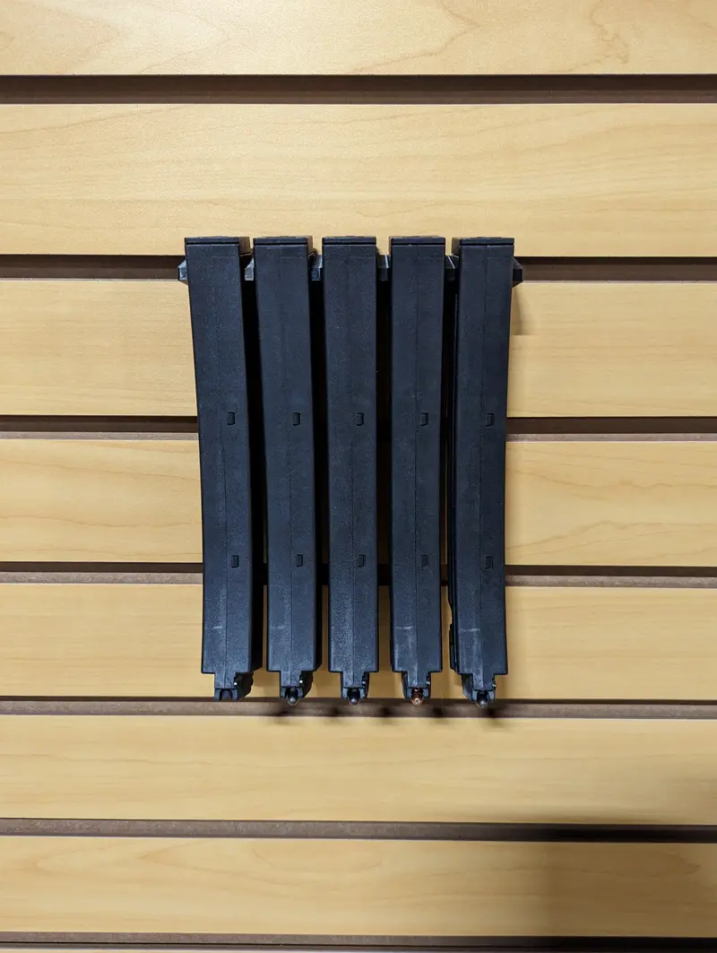 Hk Mp5 22 Magazine Mount – Slatwall-Compatible .22 Lr Storage Rack 1