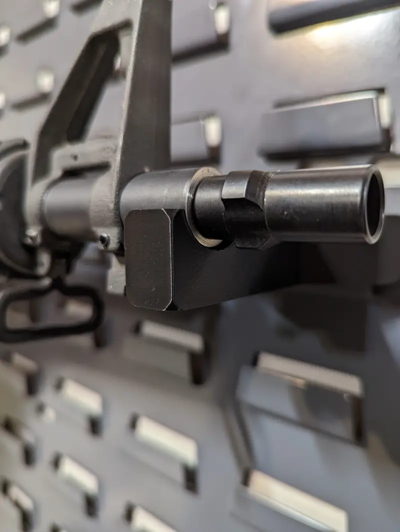 Horizontal Ar-15 Mount Designed For Secureit And Akro-Mils Racks 1