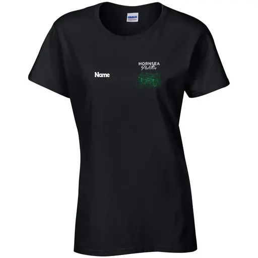 Hornsea Peloton Women'S Gildan T-Shirt – Black 1