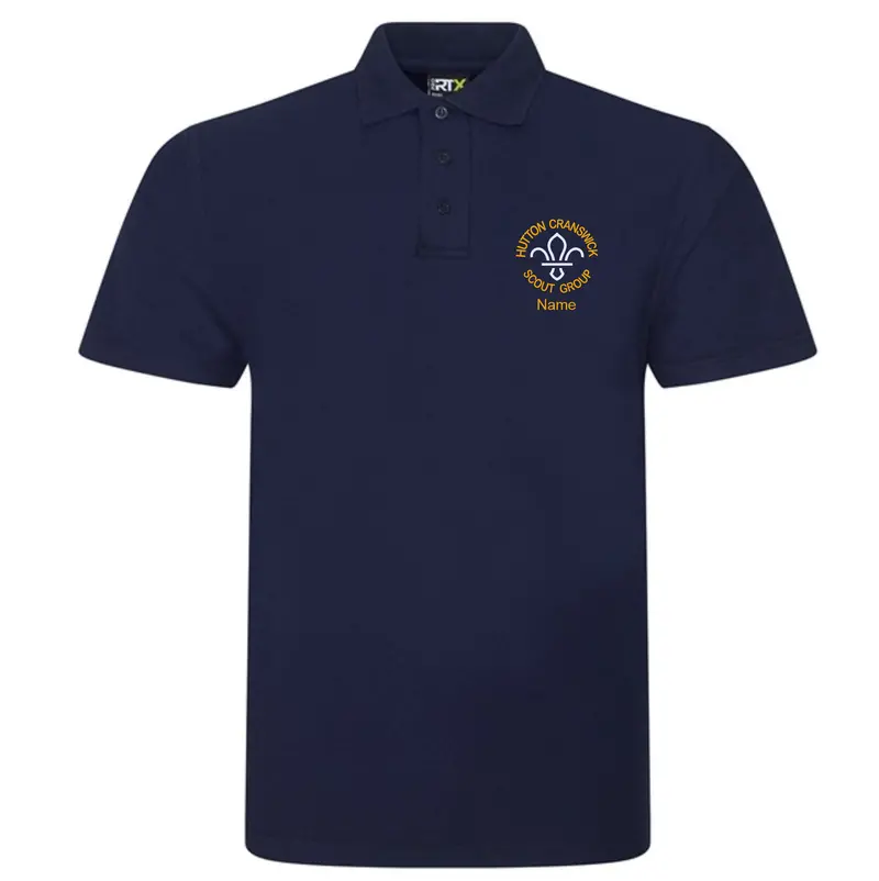 Hutton Cranswick Scouts Adult Classic Polo 1