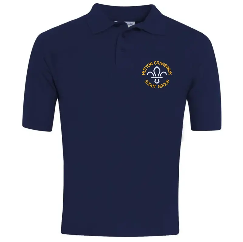 Hutton Cranswick Scouts Kids Polo Shirt 1