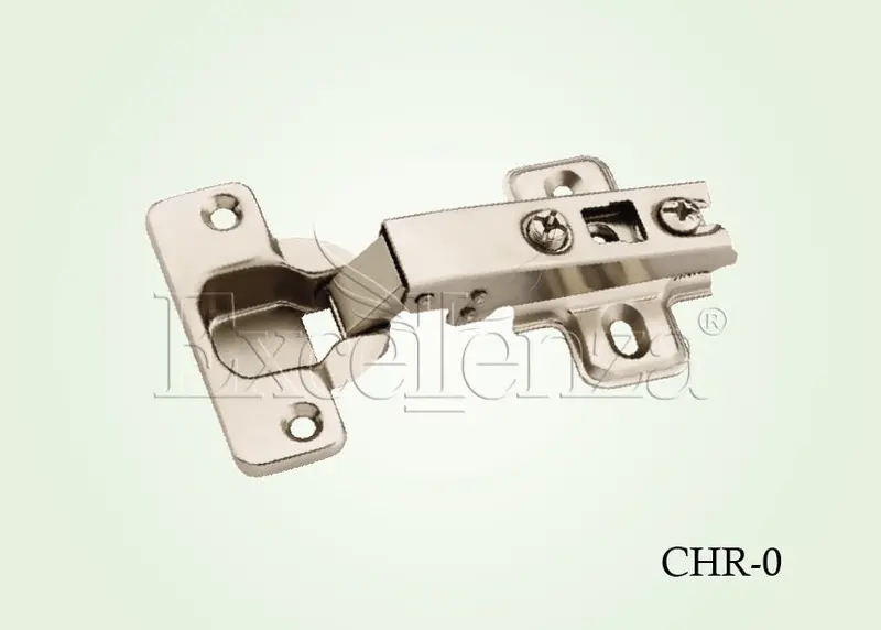 Hydraulic 0° Cabinet Hinge – Mild Steel 1