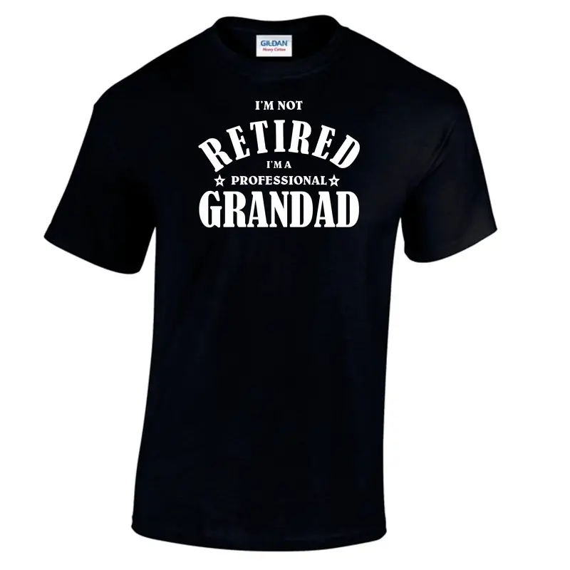 I'M Not Retired—I'M A Professional Grandad Gift Tee 1