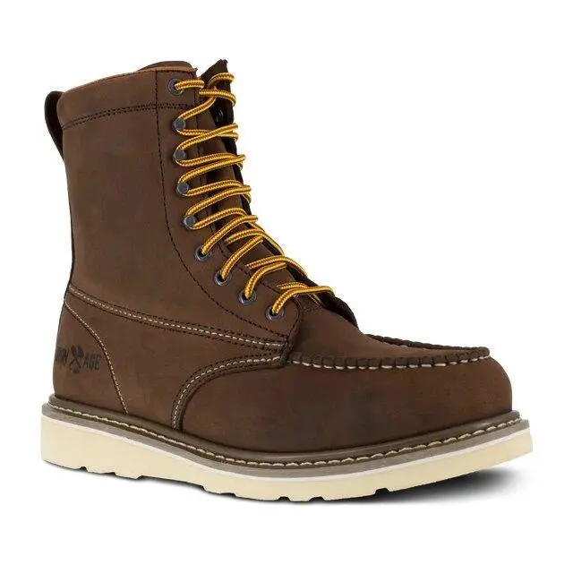 Iron Age Ia5081 Reinforcer Men'S Brown 8-Inch Wedge Work Boot 1