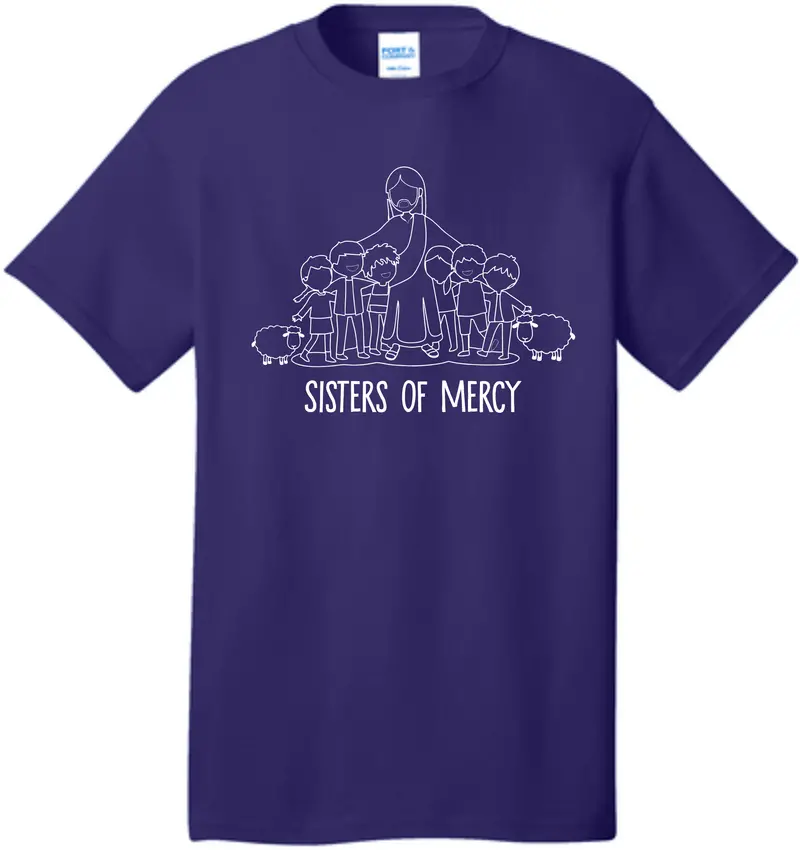 Jesus And Children Faith Graphic Tee – Sisters Of Mercy Series #5 4