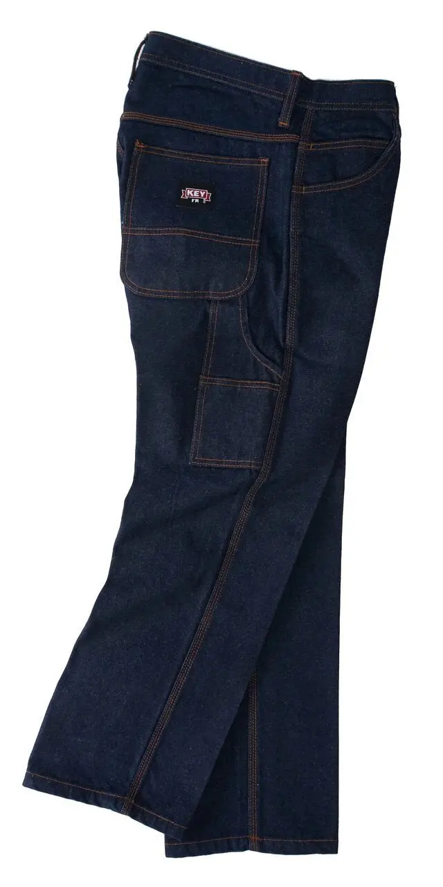 Key Apparel Flame-Resistant Denim Dungarees – Style 406.43 (Discontinued) 1