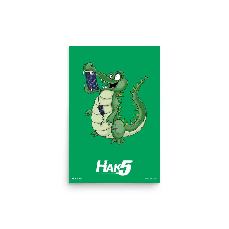 Key Croc Themed Character Wall Poster 1