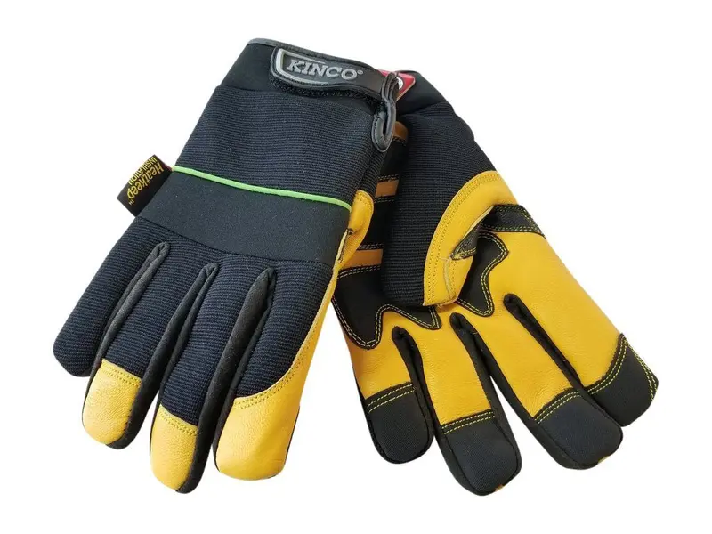 Kinco #102Hk Lined Grain Goatskin Winter Work Gloves 1