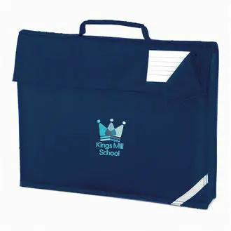 Kings Mill School Personalised Book Bag 1