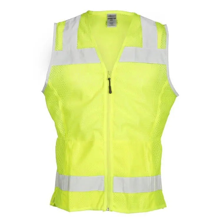 Kishigo Women’S Mesh Hi-Visibility Vest – Class 2 Reflective Safety Gear 1