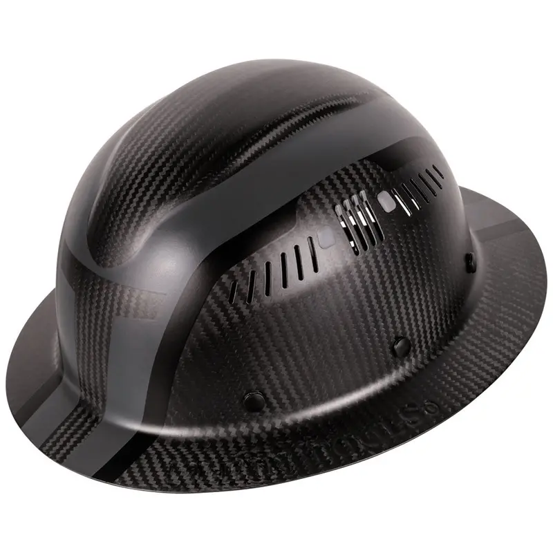 Klein Spartan Vented Carbon Fiber Full-Brim Hard Hat – Class C #60513 1