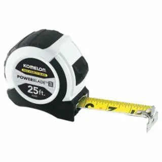 Komelon Powerblade Ii Engineer’S Tape – 1 In × 25 Ft, High-Visibility Blade 1