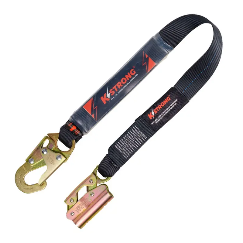 Kstrong Ansi-Compliant 3-Foot Manual Shock-Absorbing Rope Grab Assembly 1