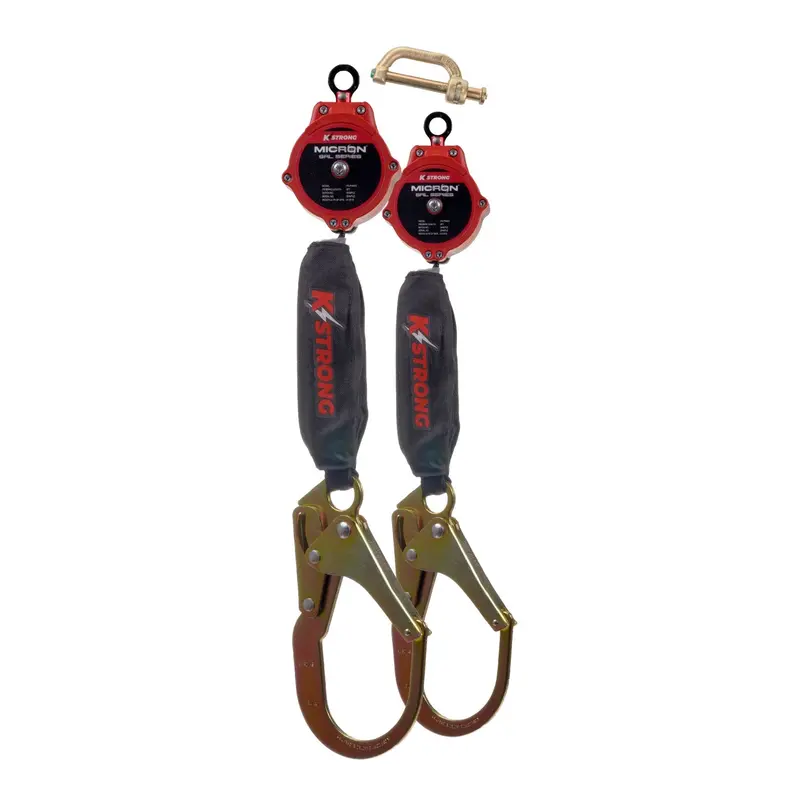 Kstrong® Dual Micron Srl Assembly – 6 Ft, Rebar Hook Ends (Ansi Certified) 1