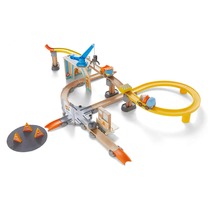 Kullerbu Construction Zone – Modular Ball Track Building System 1