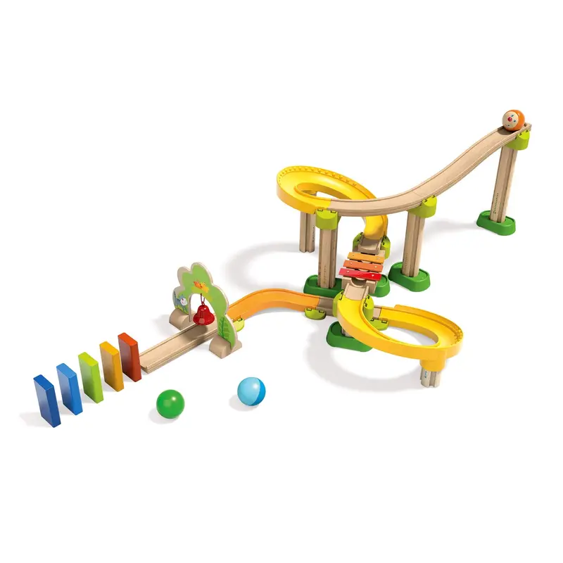 Kullerbu Sim-Sala-Kling Wooden Marble Run System 1